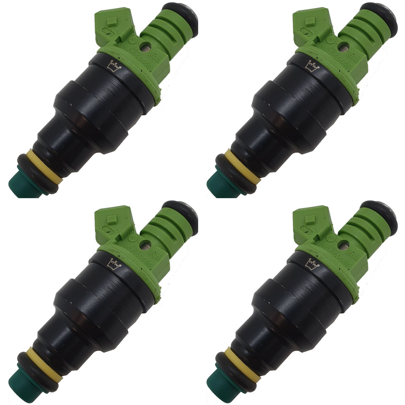 Kit 4 Inyectores Competicion Turbo Nitro Alto Caudal 440cc